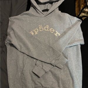 Gray Spöder Hoodie for Men